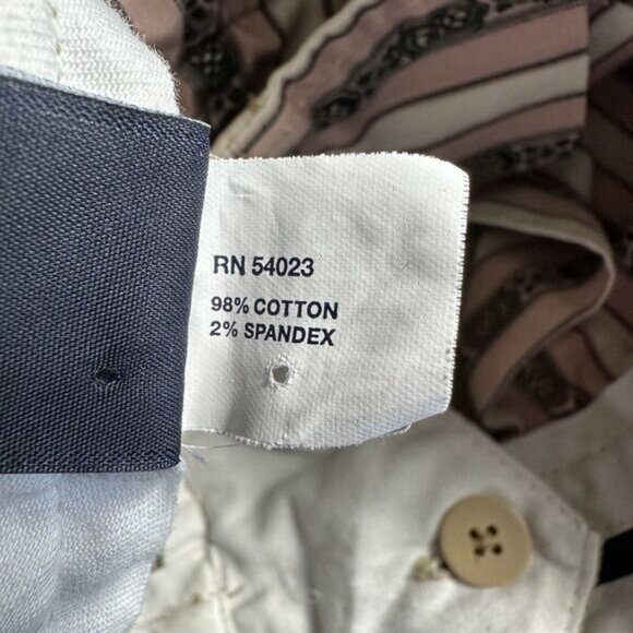 Vintage GAP Y2K Size 6 Tan Boot Cut Flare Low Rise Stretch Corduroy Pants 30x30 - Picture 13 of 15